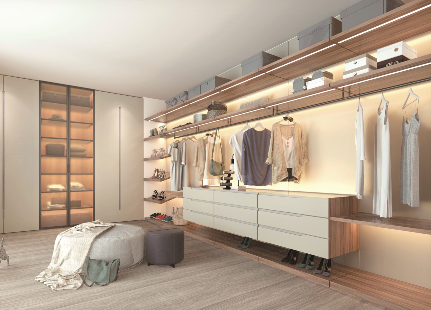 modern closet organizers
