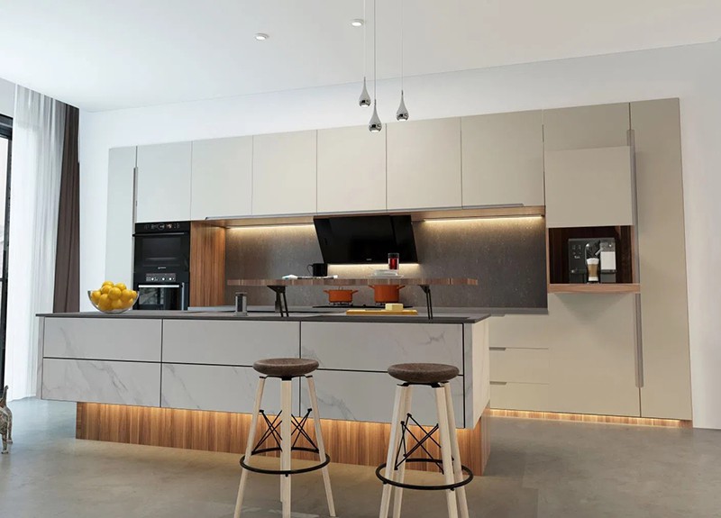 floating kitchen island