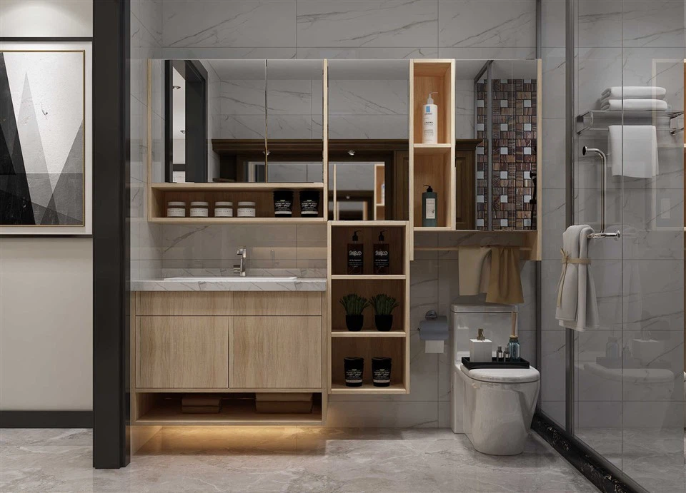Elegante moderne Badezimmerschränke