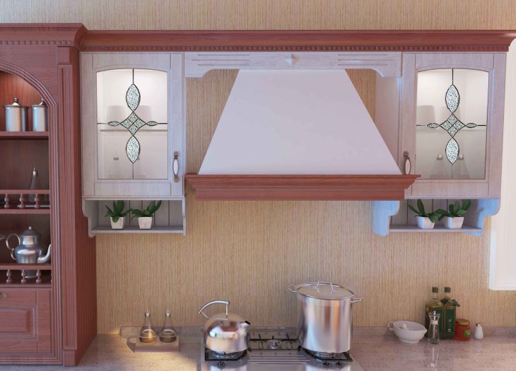 American Style PVC Kitchen Cabinet