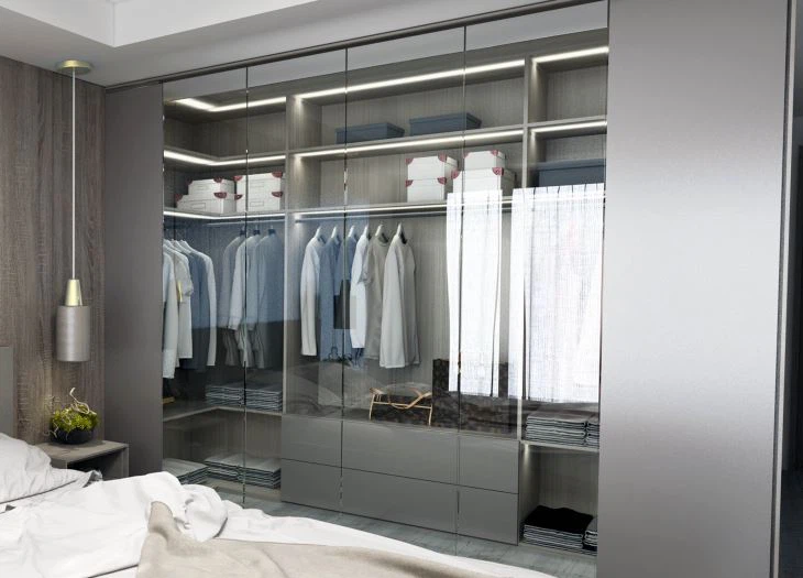 modern wardrobe