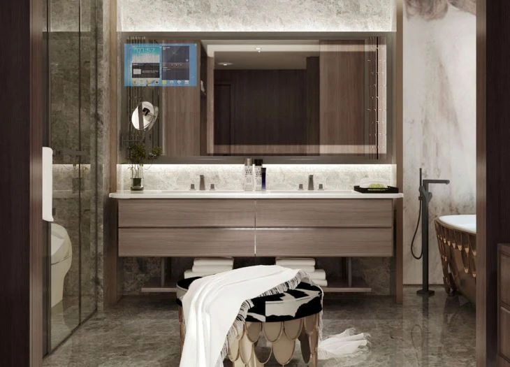 intelligent bathromm mirror luxury design