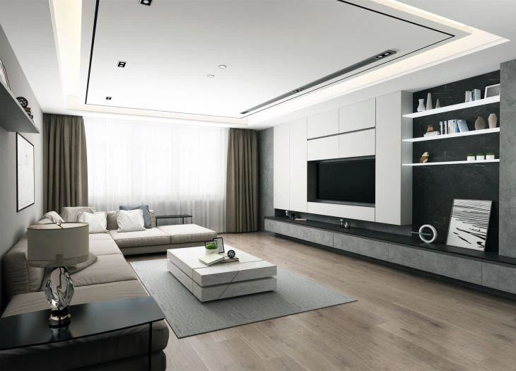 Contemporary Residential Storage Cabinet
