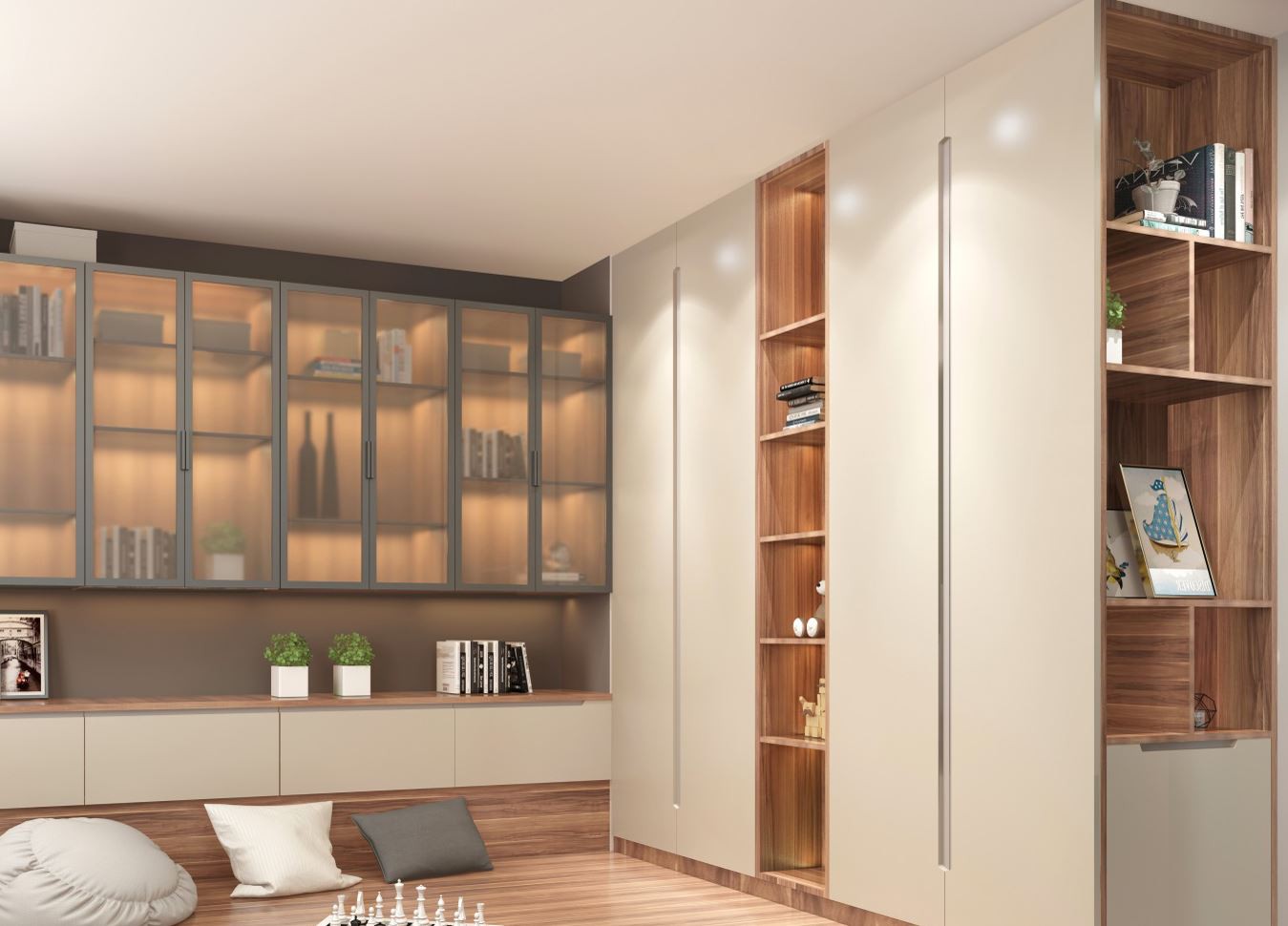 Hochwertiger Aufbewahrungsraum-Tatami-Raum