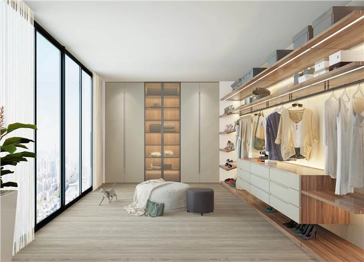 Moderner Lack-Schlafzimmerschrank
