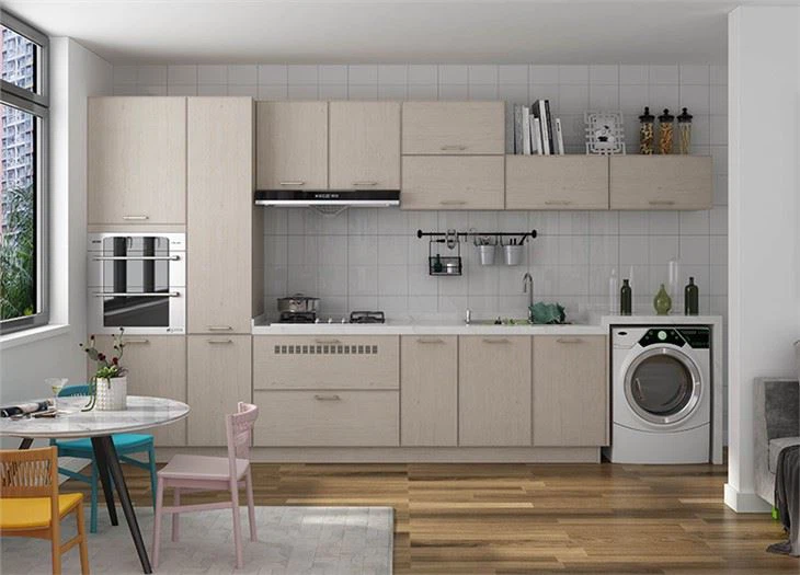 Modern Beige Kitchen Cabinet