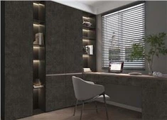 Kleiner Eckbüroschrank